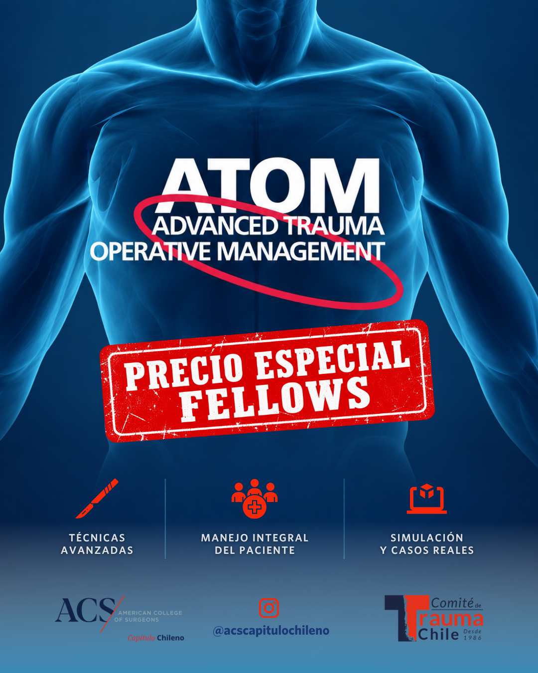 CURSO ATOM (ADVANCED TRAUMA OPERATIVE) - Imagen 3