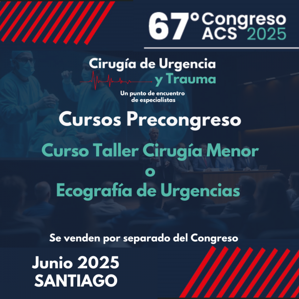 CURSOS PRE-CONGRESO - CIRUGÍA MENOR/ECOGRAFÍA URGENCIAS
