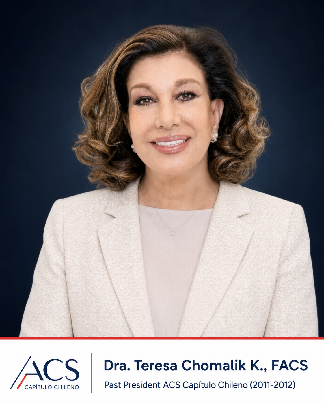 Dra. Teresa Chomalí K., FACS