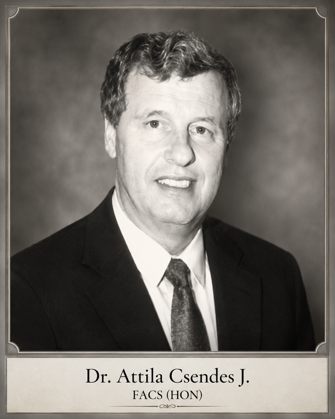 Dr. Attila Csendes J., FACS (HON)