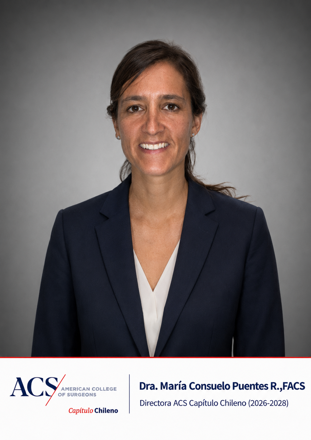 Dra. María Consuelo Puentes R., FACS — Directora