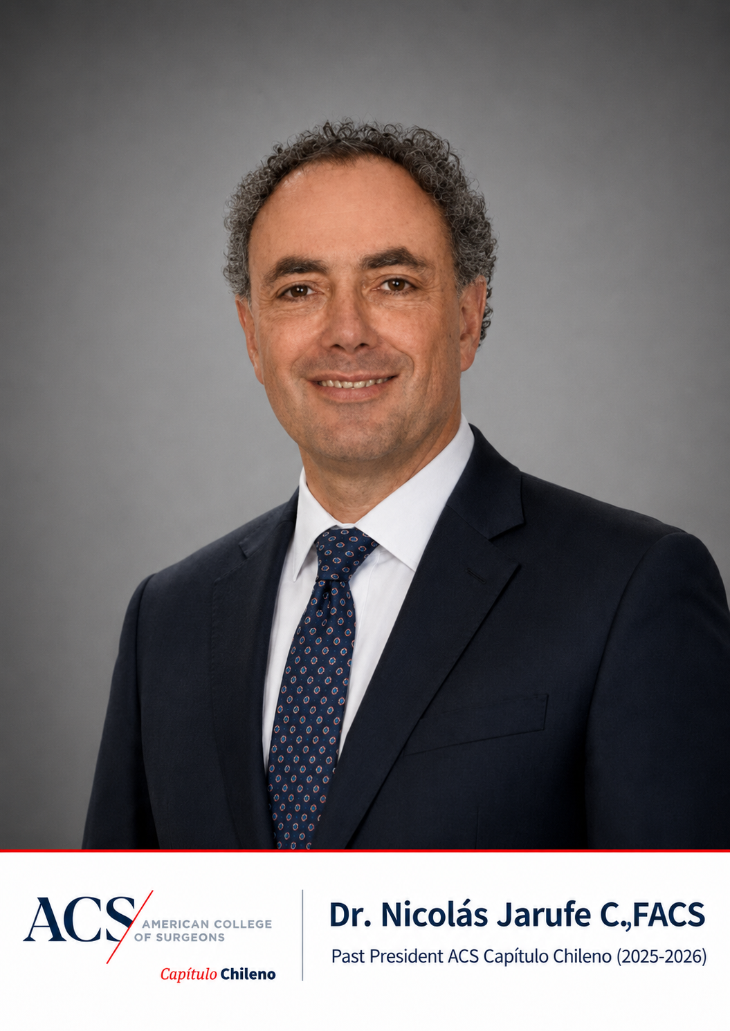 Dr. Nicolás Jarufe C., FACS — Past President