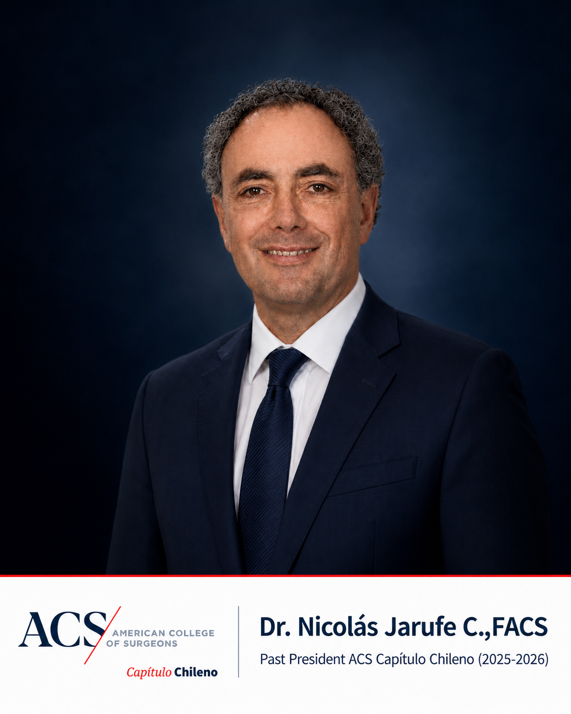 Dr. Nicolás Jarufe C., FACS