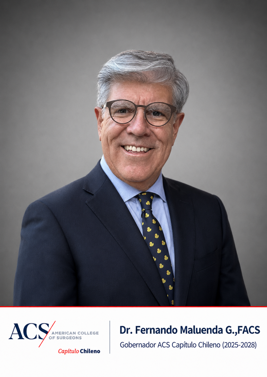 Dr. Fernando Maluenda G., FACS — Gobernador